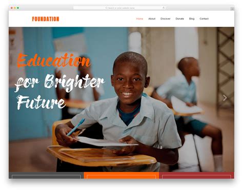 foundation website.